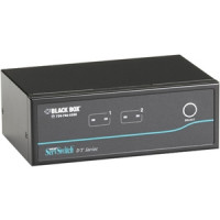 BLACK BOX KV9622A DESKTOP KVM SWITCH - DUAL-HEAD DVI-D, USB, 2-PORT, GSA, TAA