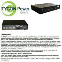 TYCON SYSTEMS, INC TP-BC24-300 24VDC 300W WET/GEL SMART BATTERY CHARGER