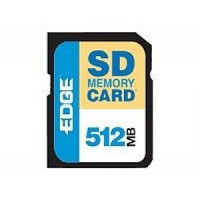 EDGE MEMORY PE189419 512MB EDGE SECURE DIGITAL CARD (SD)