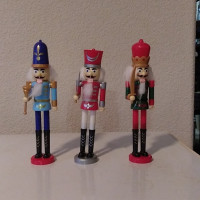 Christmas Figurines - Set of three
