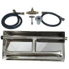 Tretco 32 in. Stainless Steel Dual Burner Pan Natural Gas