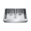 SFC Apron Double Bowl Kitchen Sink- 35.375 x 22 x 10 in.