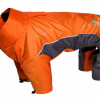 Helios Blizzard Full-Bodied Adjustable And 3M Reflective Dog Jacket Orange - Small
