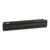 Black Box JPM810A-R2 CAT5E FEED-THROUGH PATCH PANEL - 2U, UNSHIELDED, 48-PORT