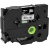 Brother HGE2415PK 0.7 IN X 26.2 FT (18MM X 8M), BLACK INK ON WHITE LABEL, 5 PACK