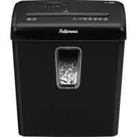 Fellowes 6008004 SHREDS 6 SHEETS PER PASS (70GSM) INTO 4X34MM CROSS-CUT PARTICLES (SECURITY LEVEL