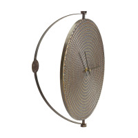 Bronze Metal Wall Clock with Suspended Stand 15
