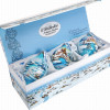 G.Debrekht Holiday Splendor Glass Winter Village Set of 3 5.5 in. - Led Glass Ornament