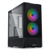 LIAN LI LANCOOL 207 Black / Steel / Tempered Glass ATX Mid Tower Computer Case - LANCOOL 207 RX