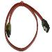 19.5 inch SATA III Cable with Latch