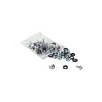 Intellinet 712194 INTELLINET CAGE NUT SET FOR 19 INCH RACKS OR CABINETS, 20 PIECES SET.