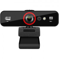 Adesso CYBERTRACKF1 1080P HD FIXED FOCUS USB WEBCAM WITH ADJUSTABLE VIEW ANGLE AND WINDOWS HELLO COM