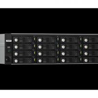 Qnap TL-R1620SDC-US QNAP 16-BAY 3U RACKMOUNT SAS 12GBPS JBOD DUAL CONTROLLER EXPANSION ENCLOSURE WIT