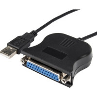 Rocstor Y10C212-B1 4 FT PARALLEL PRINTER CABLE - USB TYPE A