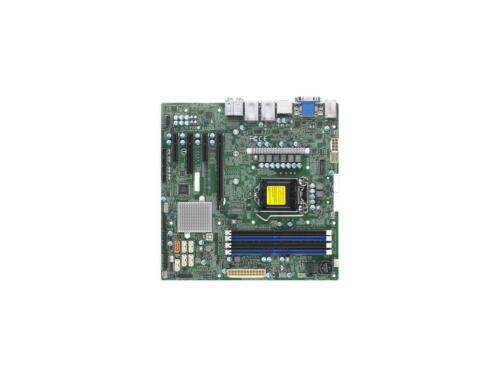 Supermicro X12SCQ Desktop Motherboard - Intel Q470E Chipset - Socket LGA-1200 - Micro ATX