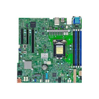 Supermicro X12STH-F Workstation Motherboard - Intel C256 Chipset - Socket LGA-1200 - Micro ATX