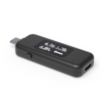 Plugable Technologies USBC-VAMETER3 PLUGABLE USB C POWER METER TESTER FOR MONITORING USB-C CONNECTIONS UP TO 240W -
