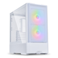 LIAN LI LANCOOL 207 White / Steel / Tempered Glass ATX Mid Tower Computer Case - LAN 207 RW