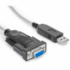 Rocstor Y10C875-B1 PREMIUM 2M (6.4FT) STRAIGHT THROUGH DB9 RS232 SERIAL CABLE, M/F - 6 FT SERIAL EX