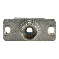 Black Box FOT113-R2 FIBER OPTIC ADAPTER - SINGLEMODE/MULTIMODE, SIMPLEX, CERAMIC SLEEVE, METAL HOUSI