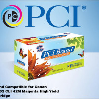 PCI CLI-42M-PCI PCI BRAND COMPATIBLE FOR CANON 6386B002 CLI-42M MAGENTA HIGH YIELD INK CARTRIDGE