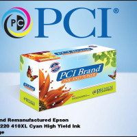 PCI T410XL220-PCI PCI BRAND REMANUFACTURED EPSON 410XL (EPSON T410XL220-S) HIGH YIELD CYAN INK CAR