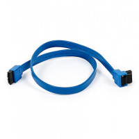 Monoprice 8783 18INCH SATA 6GBPS CABLE W/LOCKING LATCH (90 DEGREE TO 180 DEGREE) - BLUE