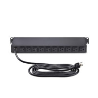 Startech 12NM8-RACK-MOUNT-PDU 12-OUTLET HORIZONTAL RACK MOUNT METERED PDU, 1U SERVER POWER STRIP W/SURGE PROTE