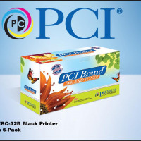 PCI ERC32BPC PCI BRAND COMPATIBLE EPSON ERC-32B, ERC32B BLACK RIBBONS (BOX OF 6) FOR EPSON ER