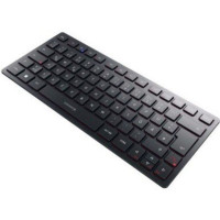 Cherry JK-9250US-2 KW 9200 MINI, RECHARGEABLE MULTI-DEVICE COMPACT KEYBOARD WITH 2.4 GHZ WIRELESS,