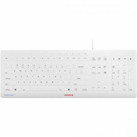 Cherry JK-8502US-0 CHERRY STREAM WIRED KEYBOARD WITH HIGH QUALITY PROTECTIVE SILICONE MEMBRANE, WHI