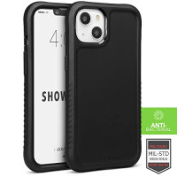 Cellairis 40-0049002 CELLAIRIS APPLE IPHONE 13 SHOWCASE GRIP CASE W/ ANTI-BACTERIAL PROTECTION BLACK