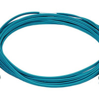 Monoprice 6413 MONOPRICE MULTI-MODE OM3 FIBER OPTIC CABLE - ST-ST UL 3MM 50/125 OFNR DUPLEX AQU