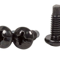 Monoprice 8622 THESE SCREWS ARE FOR USE WITH EQUIPMENT/RELAY RACKS THAT ARE TAPPED FOR 12/24 SC