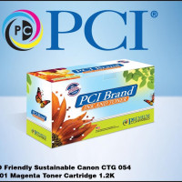 PCI 3022C001-PCI PCI BRAND REMANUFACTURED CANON 3022C001 (CANON CARTRIDGE 054) MAGENTA TONER CART