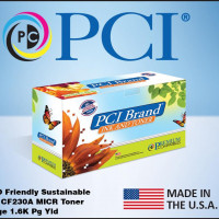 PCI CF230AM-PCI PCI BRAND ECO-FRIENDLY REMAN HP 30A CF230A SCAN CAPABLE MICR TONER CARTRIDGE 160