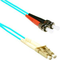 ENet STLC-10G-1M-ENC ENET ST TO LC 1M OM3 AQUA PATCH CABLE