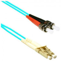 ENet STLC-10G-3M-ENC ENET ST TO LC 3M OM3 AQUA PATCH CABLE