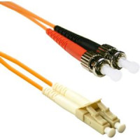 ENet STLC-15M-ENC ENET 15M ST/LC DUPLEX MULTIMODE 62.5/125 OM1 OR BETTER ORANGE FIBER PATCH CABLE