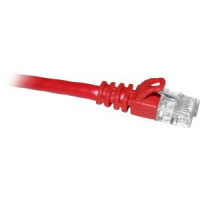 ENet C6-RD-2-ENC ENET CAT6 RED 2 FOOT PATCH CABLE WITH SNAGLESS MOLDED BOOT (UTP) HIGH-QUALITY NE
