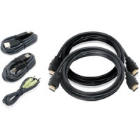 Iogear G2L8202UTAA3 6FT DUAL HDMI USB KVM CABLE KIT