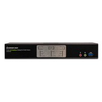 Iogear GCMS1922 2-PORT 4K DUAL VIEW DISPLAYPORT MATRIX KVM WITH USB/AUDIO/MOUSE CROSSOVER SWITCH