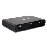 Iogear GTD4MHTAA IOGEAR QUANTUM THUNDERBOLT 4 MINI DOCKING STATION, 8K, DUAL MONITOR, 86W CHARGER