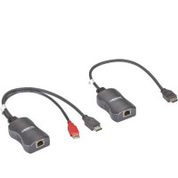 Black Box AVU8010A REACH UP TO 164 FT. (50 M) OVER A SINGLE CATX CABLE. SMART EDID MANAGEMENT KEEPS