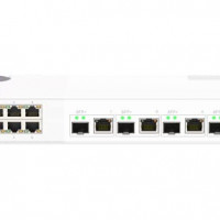 Qnap QSW-M2106-4C-US QNAP QSW-M408S 6-PORT LAYER 2 MANAGED SWITCH. 6 X 2.5GBE (1G/100M) PORTS AND 4 X