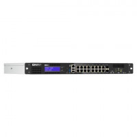 Qnap QGD-1600-4G-US QNAP 16-PORT 1GBE SWITCH WITH 2 RJ45 AND SFP+ COMBO PORT WITH INTEL CELERON J411