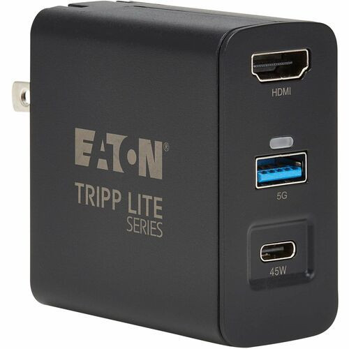Eaton U442-DOCK30 TRIPP LITE SERIES TRAVEL-SIZED USB-C DOCK AND CHARGER 4K HDMI USB 3.2 GEN 1 45W