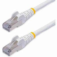Startech NLWH-6F-CAT8-PATCH 6FT WHITE CAT8 ETHERNET CABLE, SNAGLESS RJ45, 25G/40G, 2000MHZ, 100W POE, S/FTP