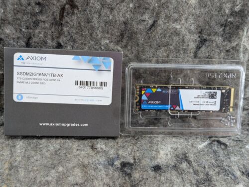 Axiom SSDMAP08NS512-AX AXIOM 512GB C5000N SERIES NVME M.2 SSD