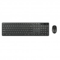 Targus AKM626USZ ANTIMICROBIAL FULL-SIZE ECOSMART KEYBOARD & MIDSIZE COMFORT MOUSE COMBO BLACK